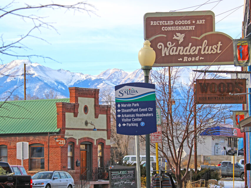 downtown Salida