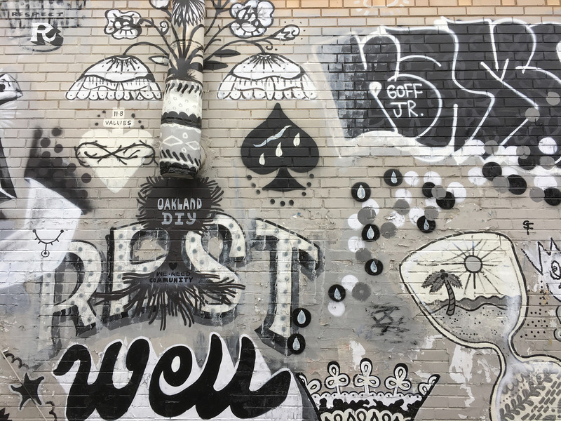 Cap Hill In memory mural