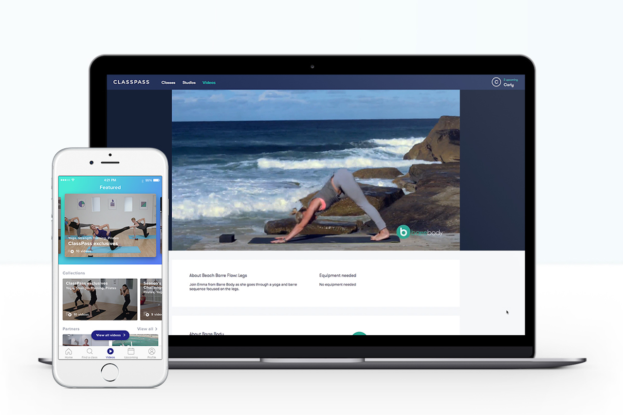 ClassPass Memberships Now Offer OnDemand Fitness Videos