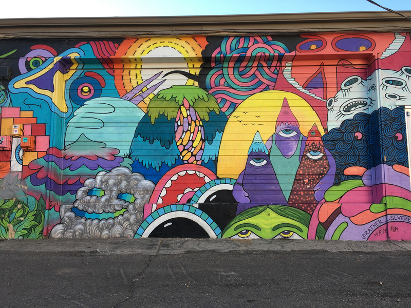RiNo parking lot piece