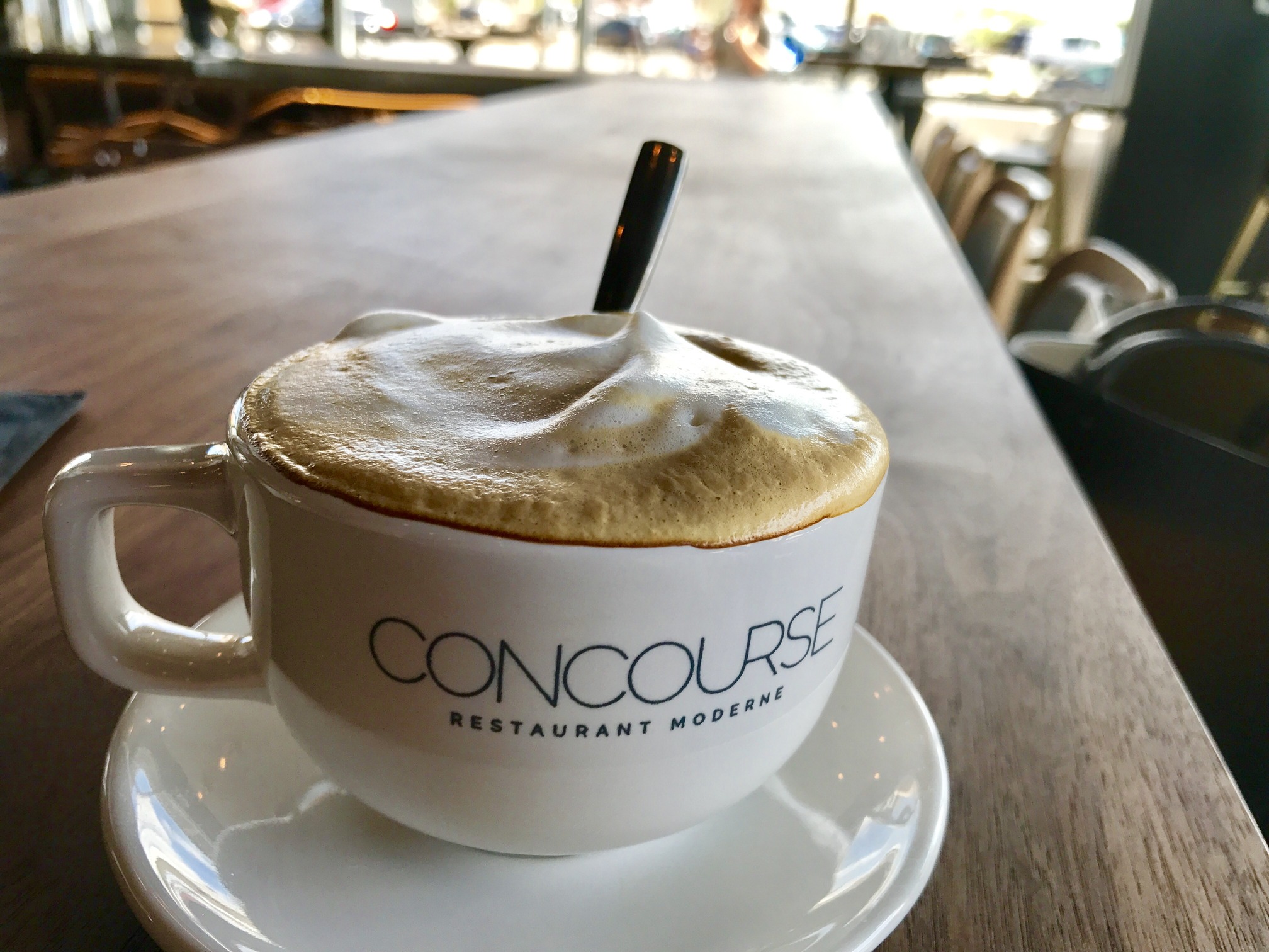 Concourse cappuccino