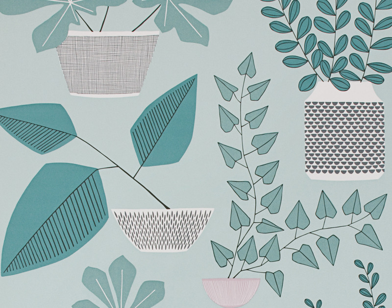 Miss Print wallpaper