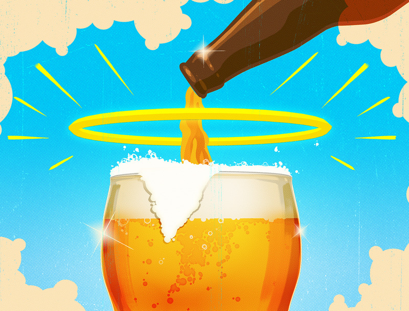 Daniel Downey beer illo