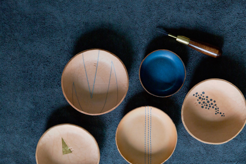 Alexa-Leather-Bowls