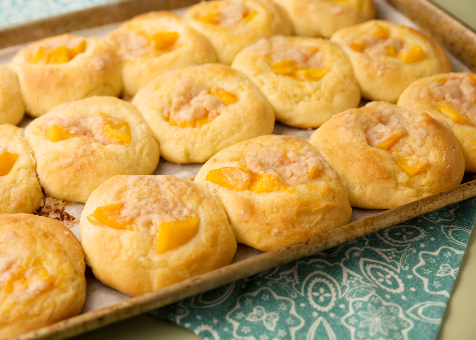 Peach Kolaches