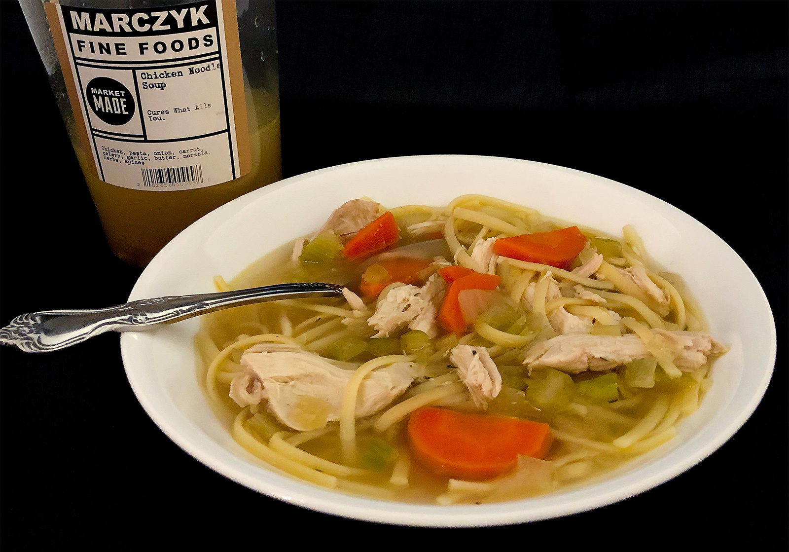 Make Marczyk Fine Foods’ CureAll Chicken Noodle Soup