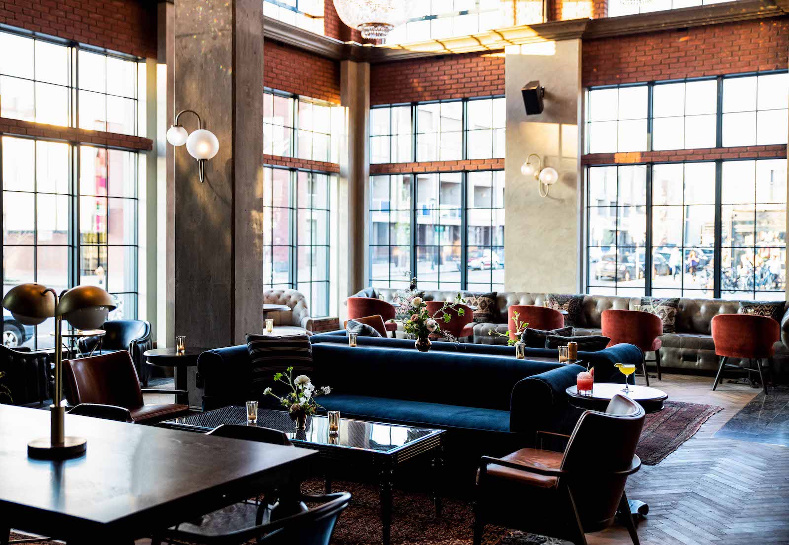 ramble hotel living room