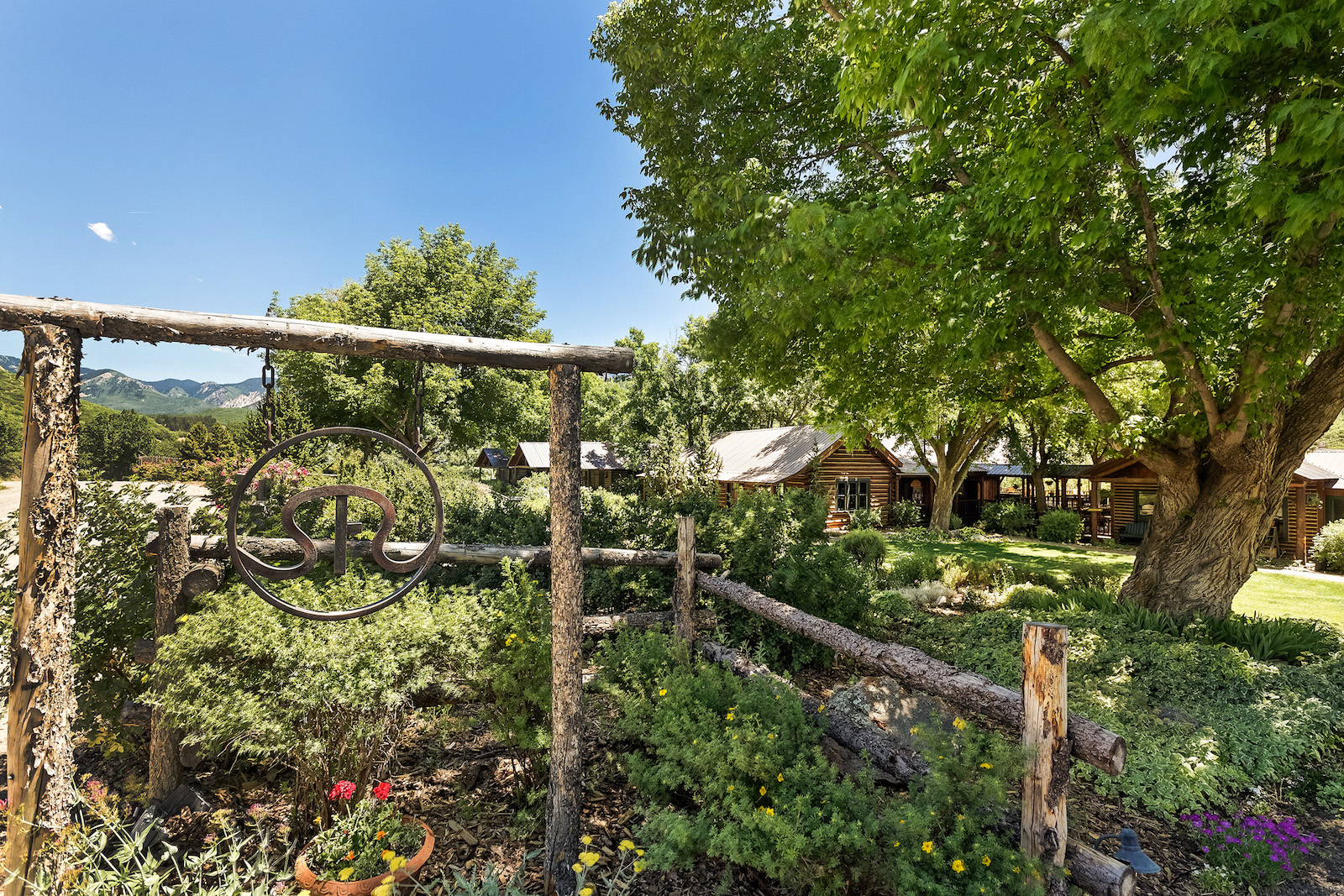 smith fork ranch entrance sign Photo courtesy of Coldwell Banker Mason Morse