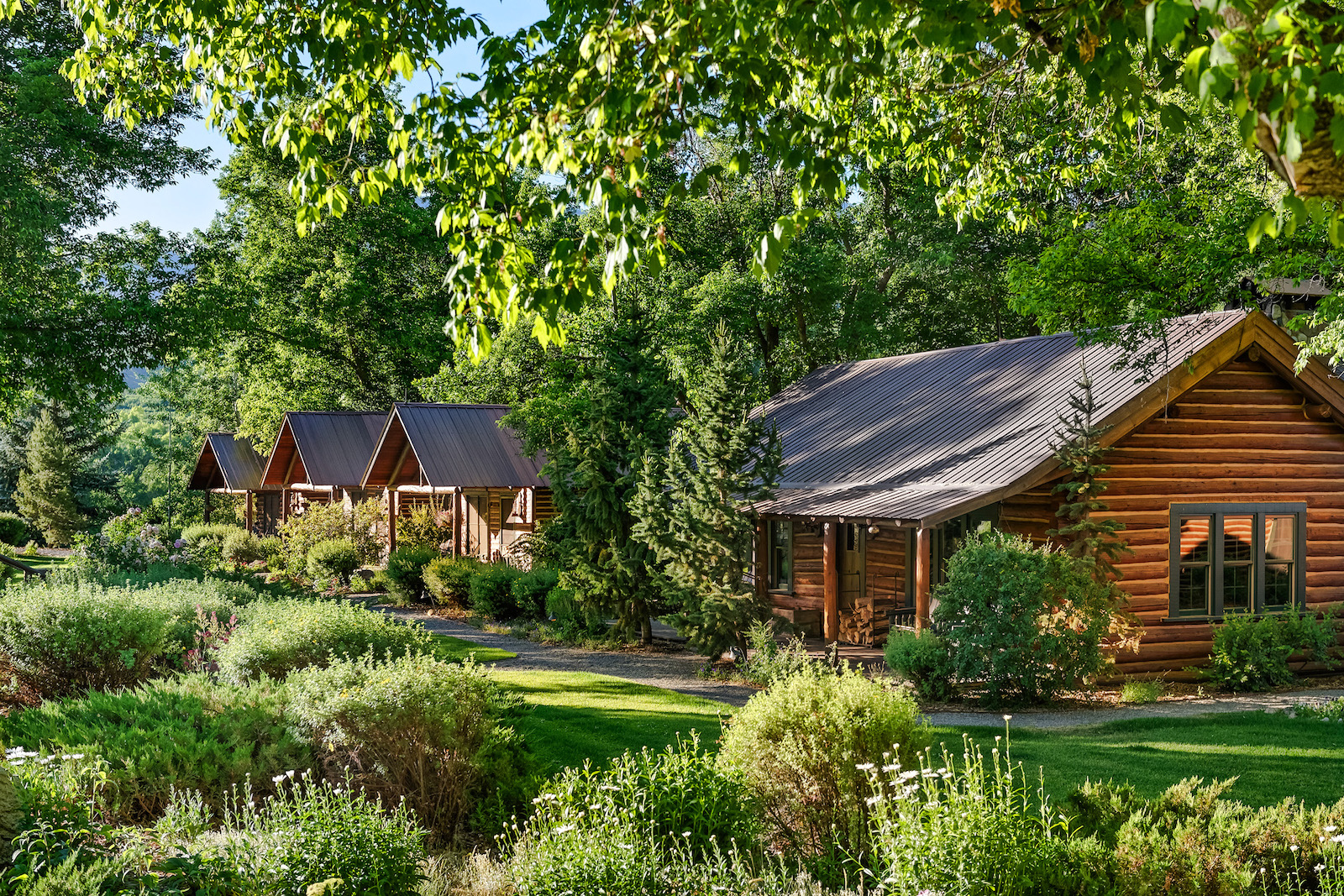 smith fork ranch cabins Photo courtesy of Coldwell Banker Mason Morse.
