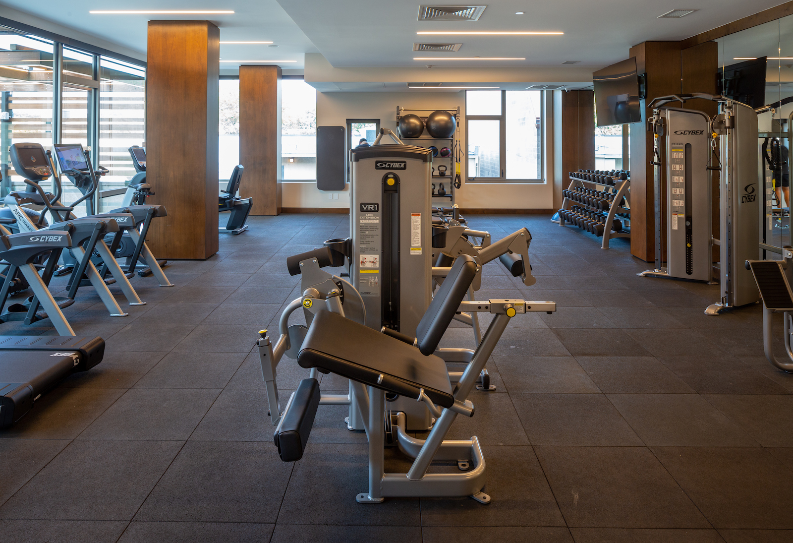 st paul collection gym photo by Adams Visual Communications