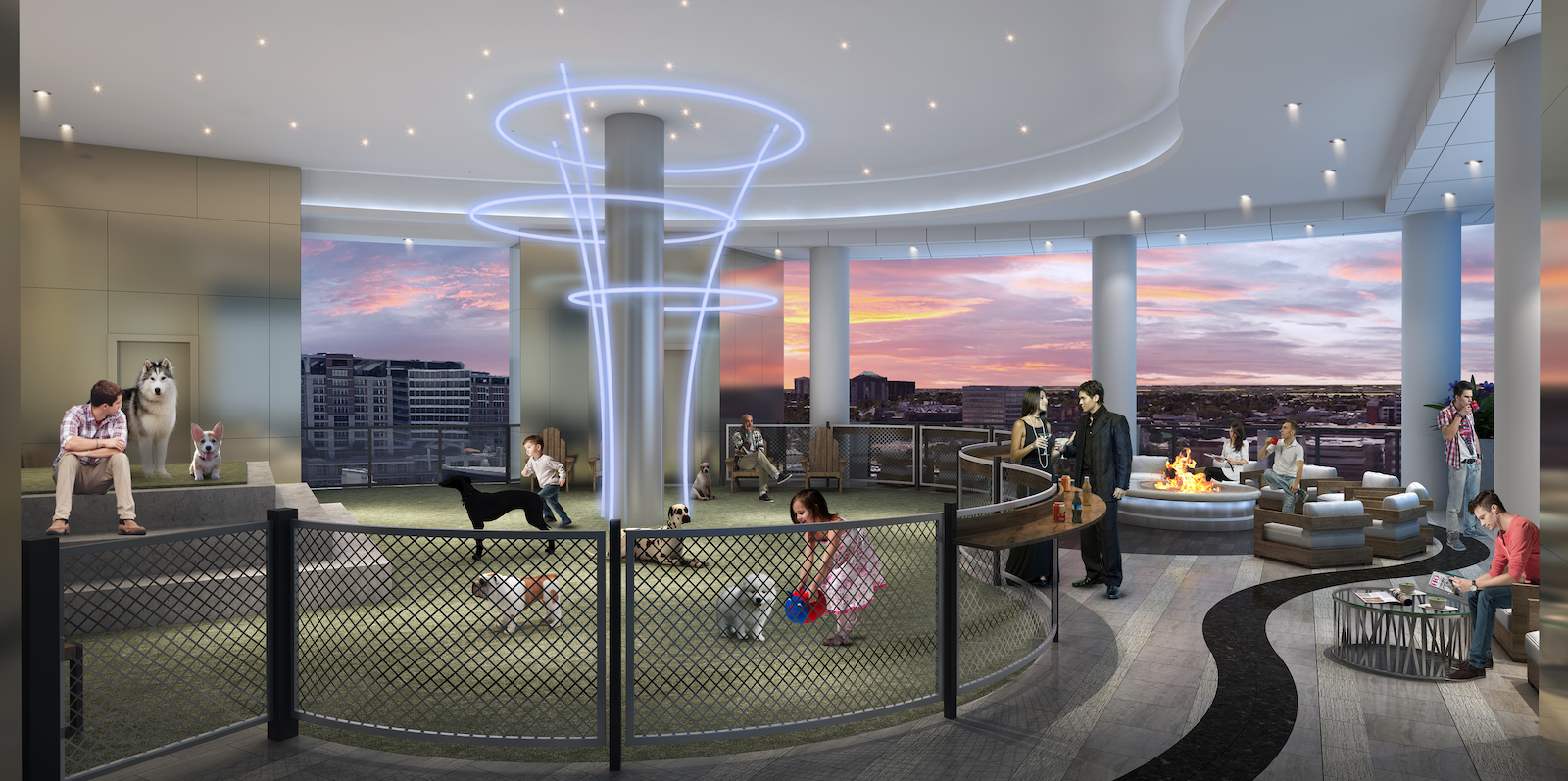 parq on speer dog park