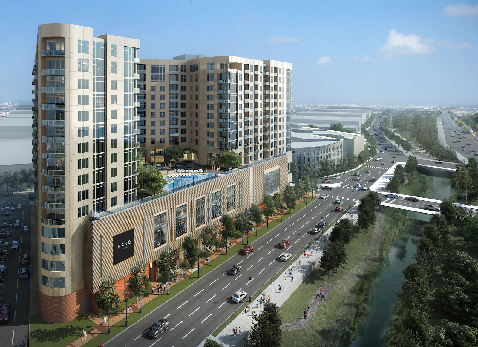 parq on speer exterior