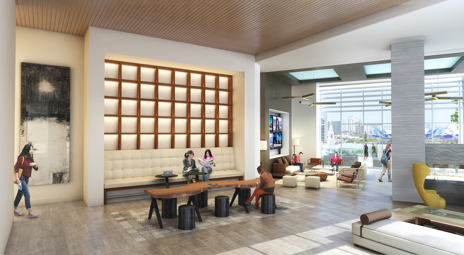 parq on speer community room