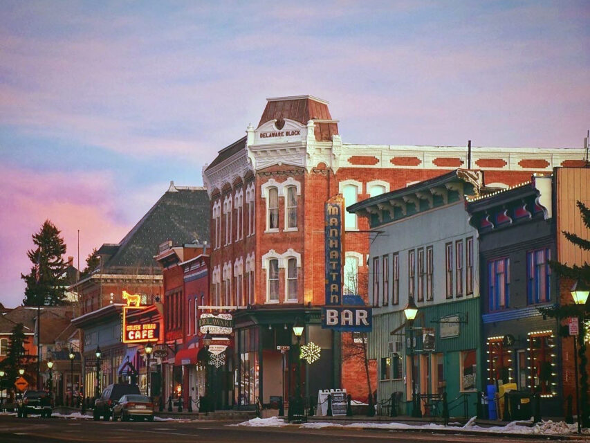 Harrison Avenue in Leadville, Colorado