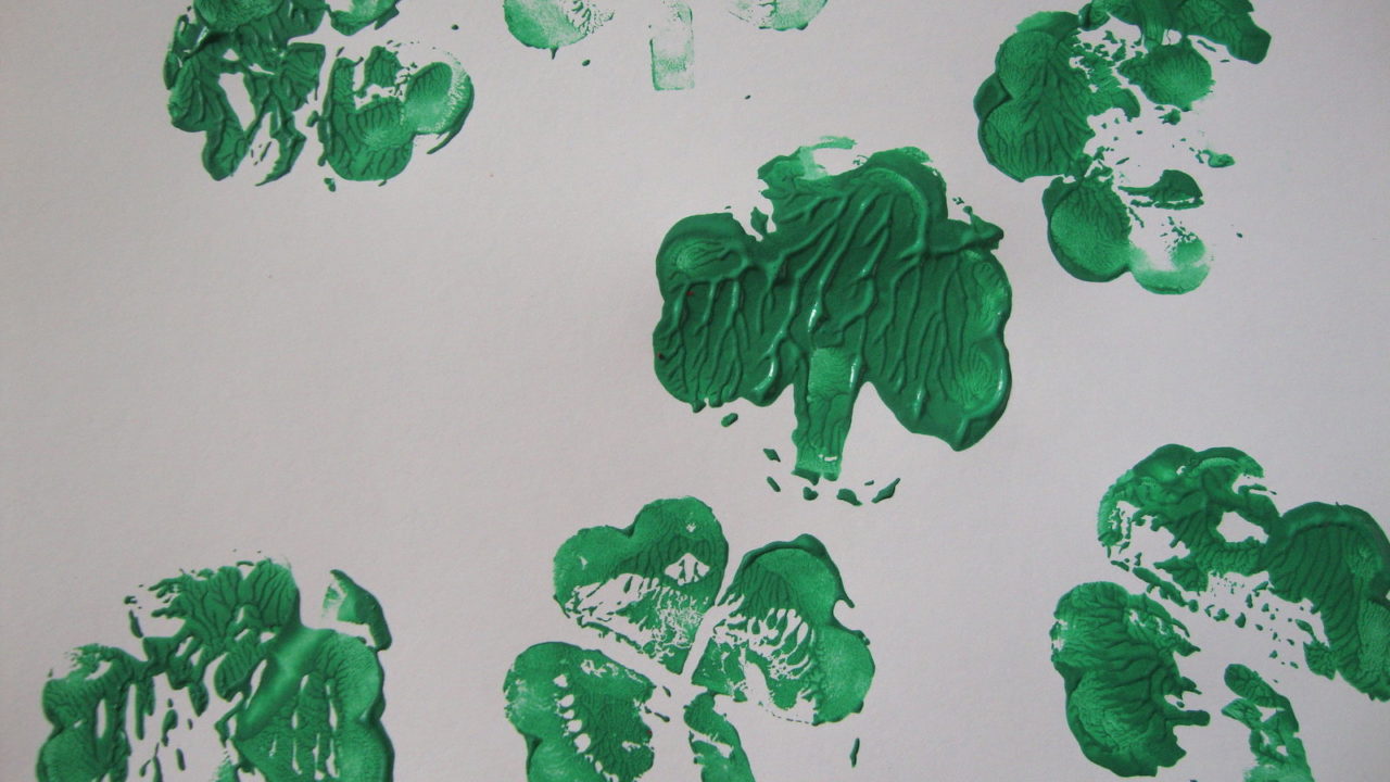 Shamrock art