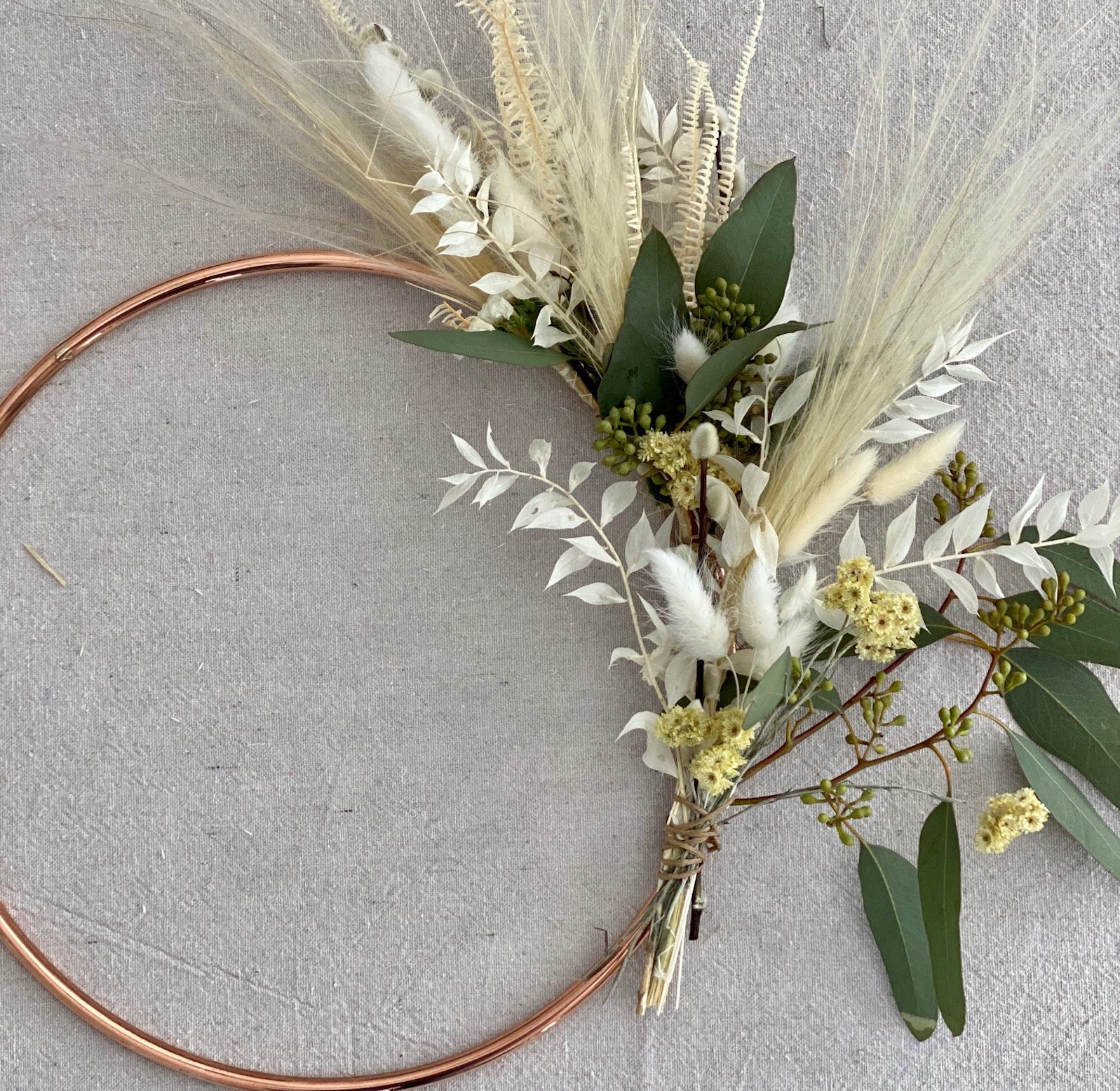 Get Crafty With This DIY Hoop Wreath 5280