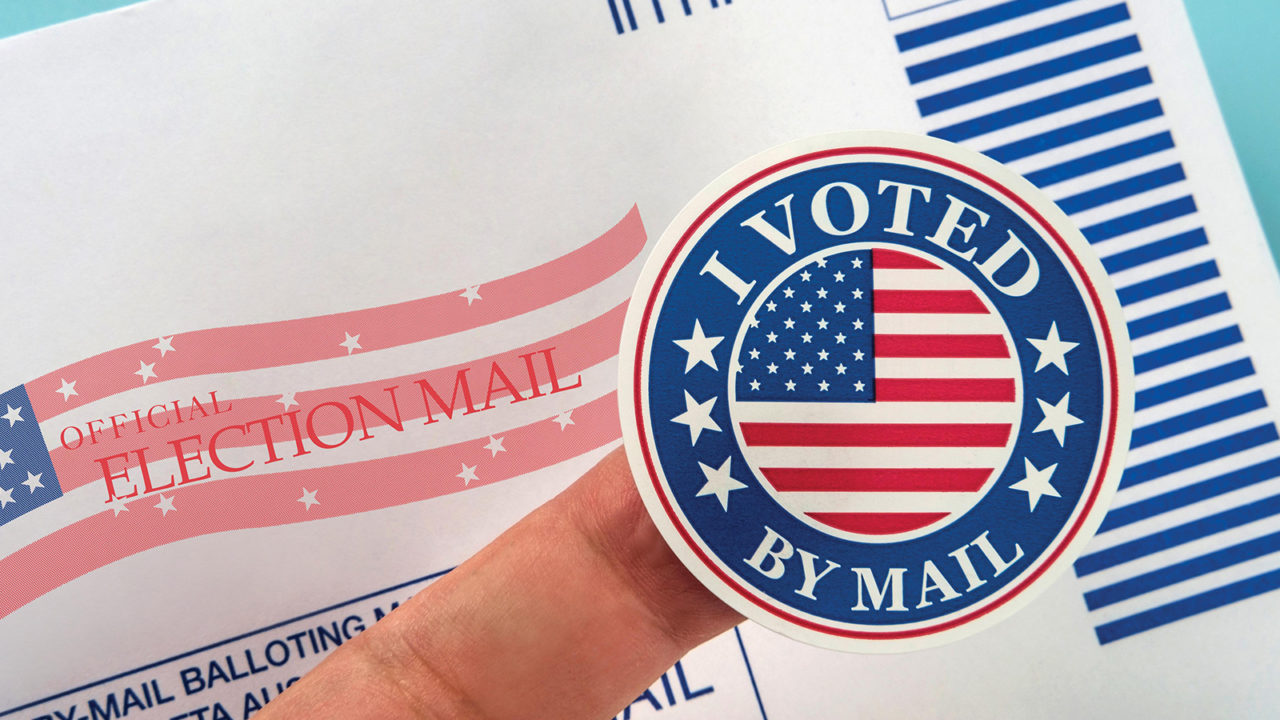 I voted sticker