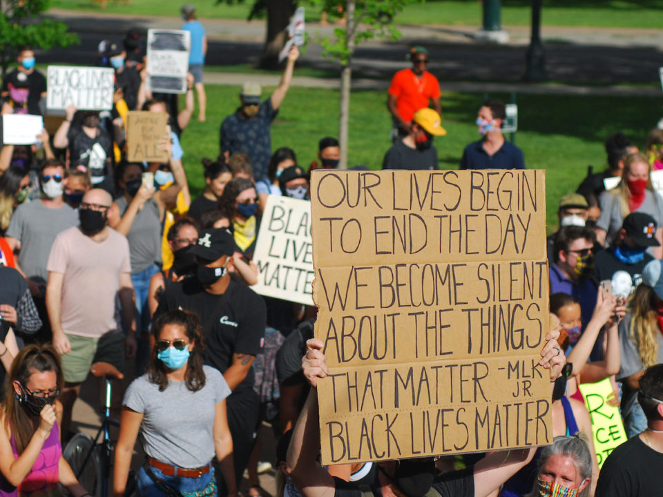 Black Lives Matter protest Colorado, summer 2020