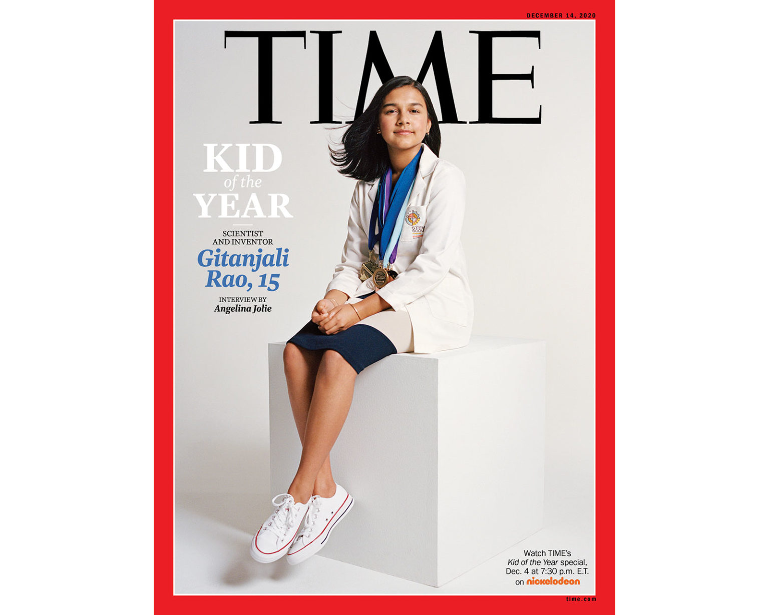 Gitanjali Rao from Colorado Is Time Magazine's First-Ever Kid of the Year