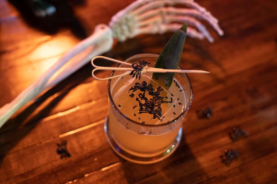 Halloween Drink at the Electric Cure. Photo courtesy of the Electric Cure