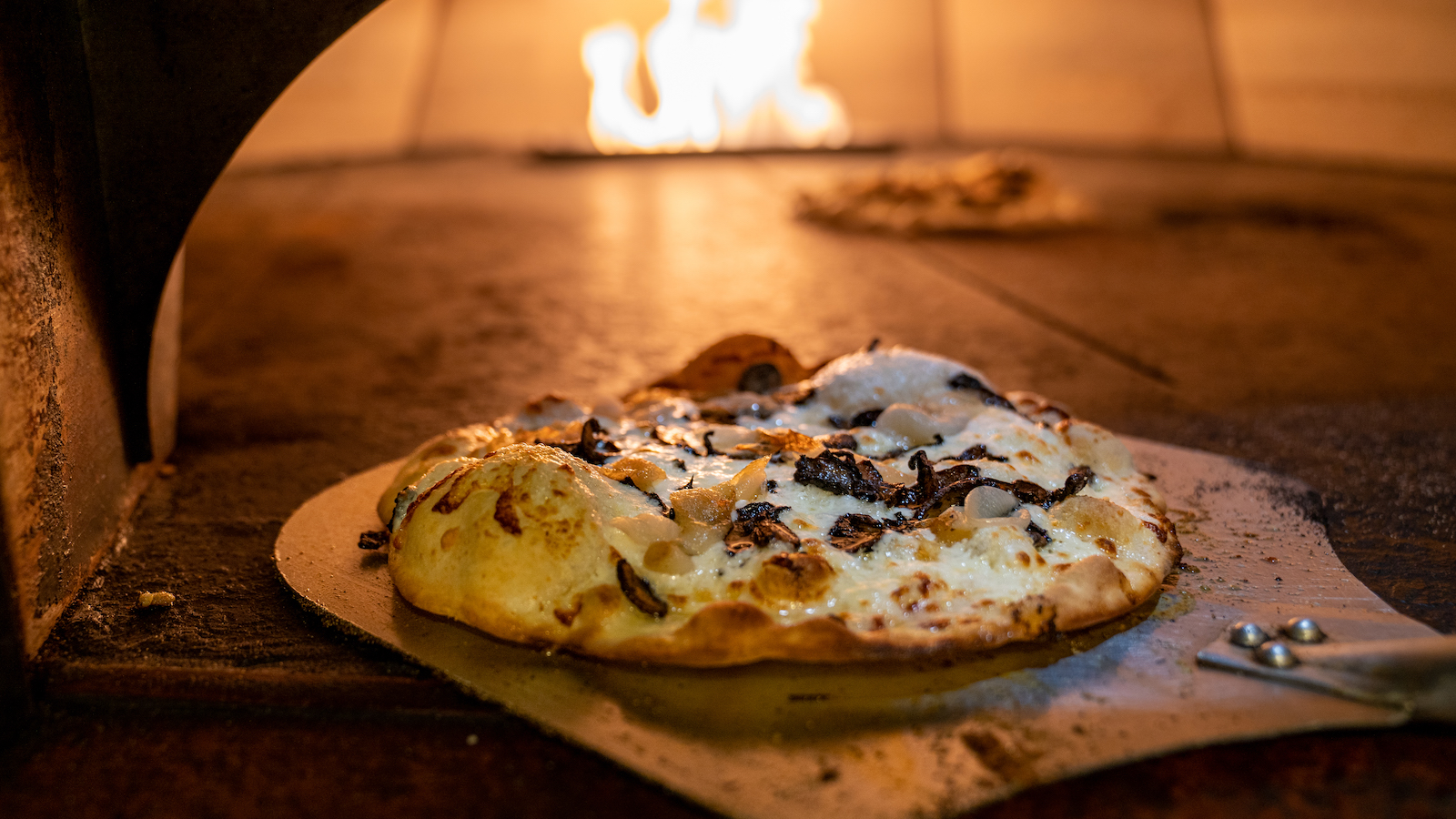 aWood-fired pizza from Beaver Creek's Citrea. Photo courtesy of Citrea