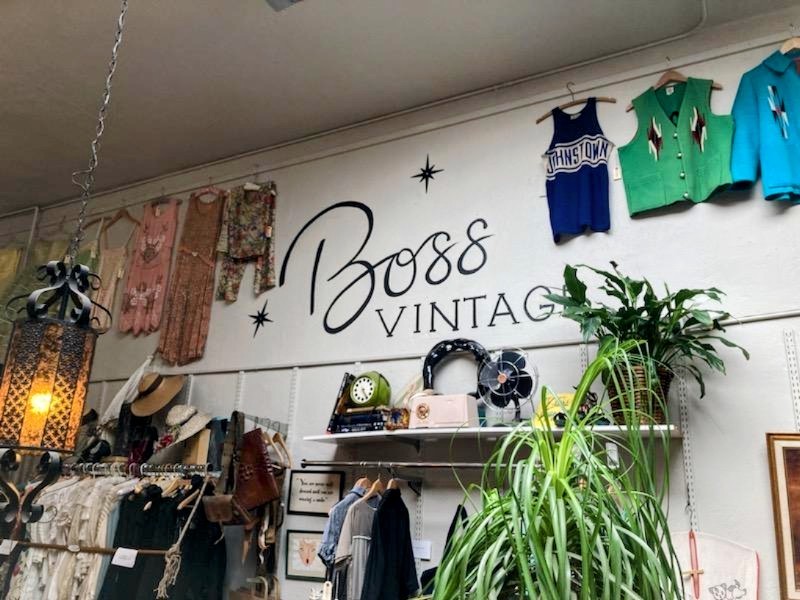 The interior of Boss Vintage