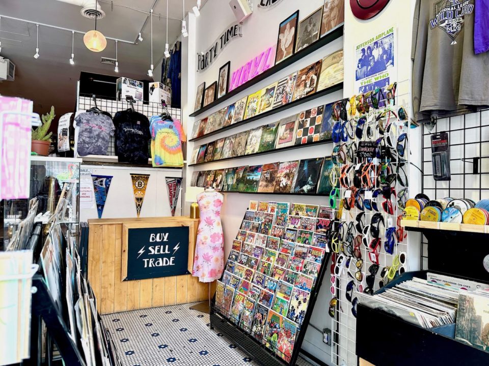 The interior of Garage Sale Vintage