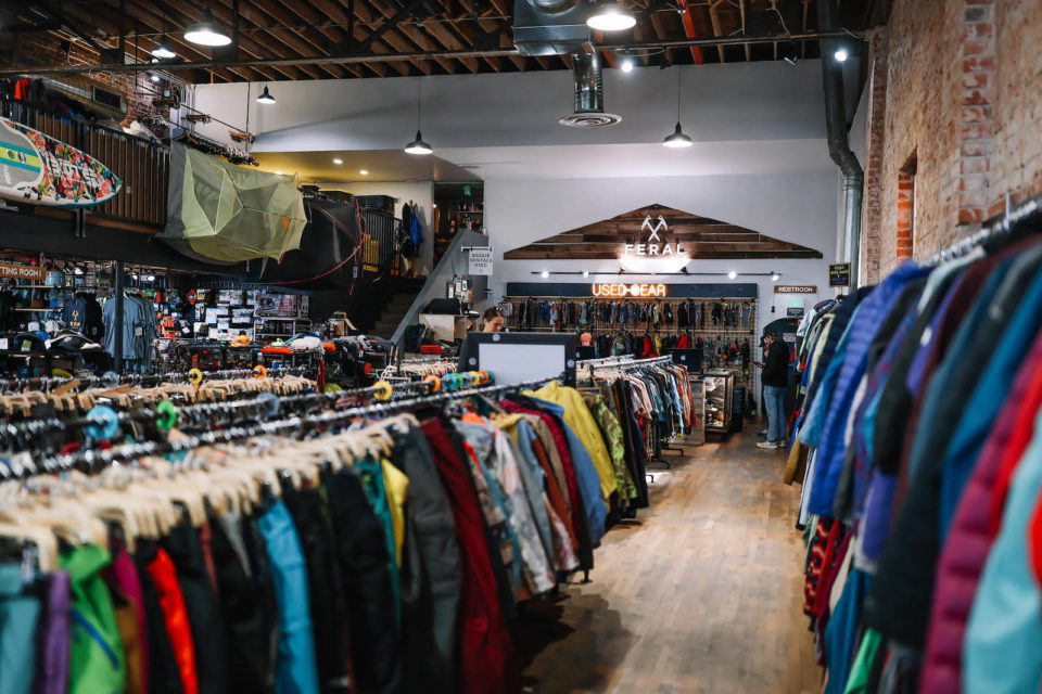 The interior of Feral