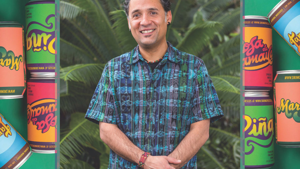 Founder of Frescos Naturales, Juan Stewart