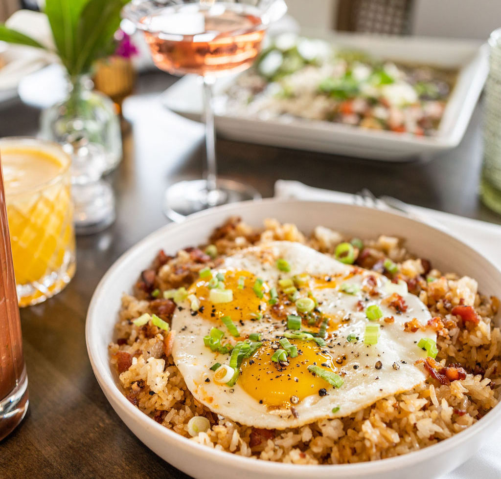 Onefold’s breakfast fried rice