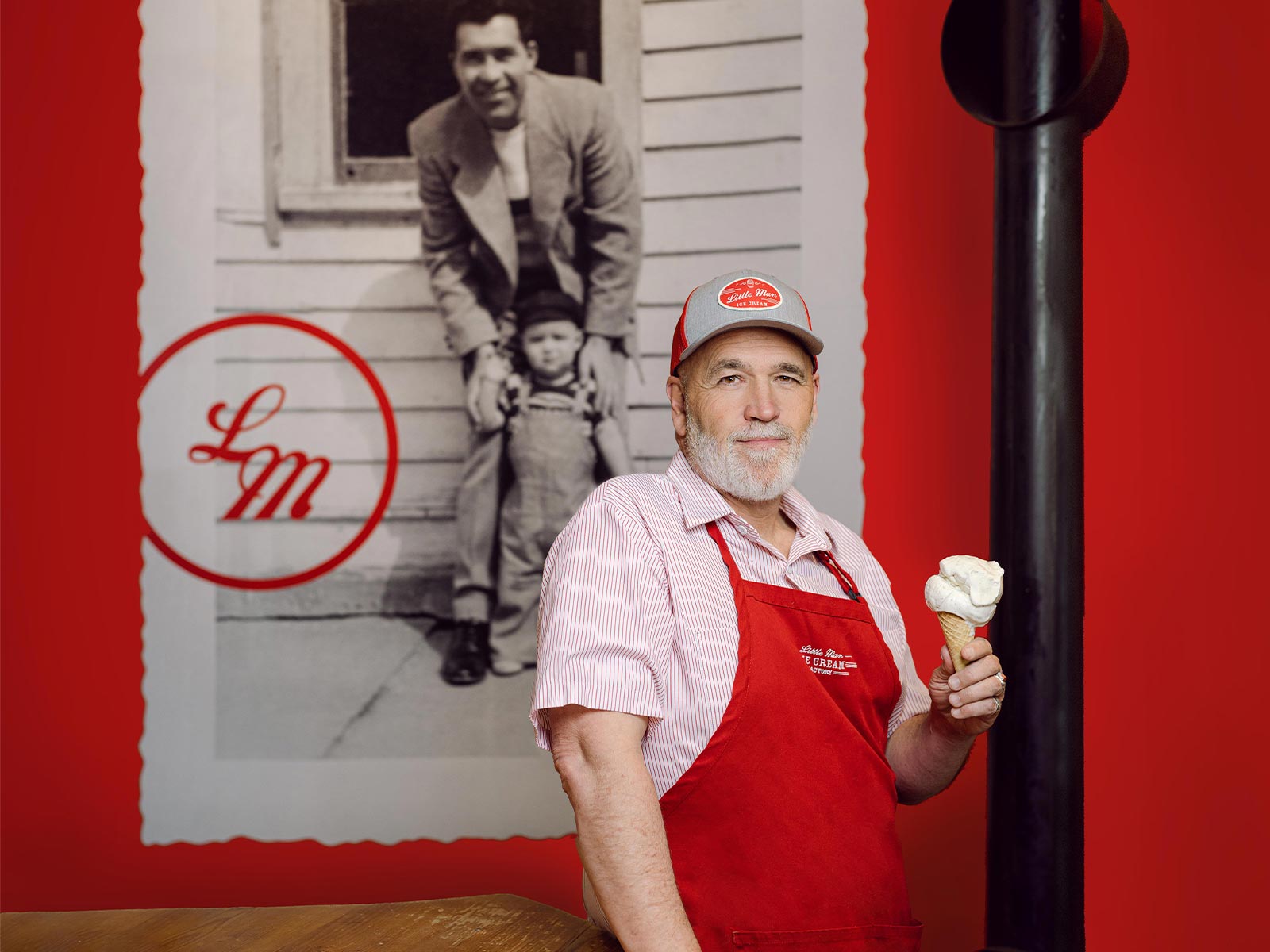 Little Man Ice Cream Owner Paul Tamburello Shares the Photo That