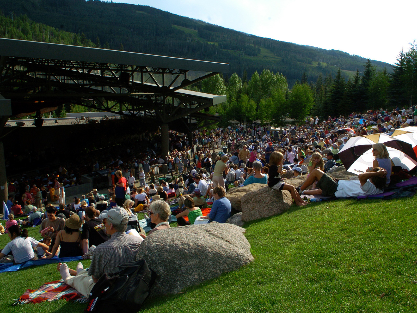 The Bravo! Vail Valley Music Festival at the Gerald R. Ford Amphitheater in Vail.