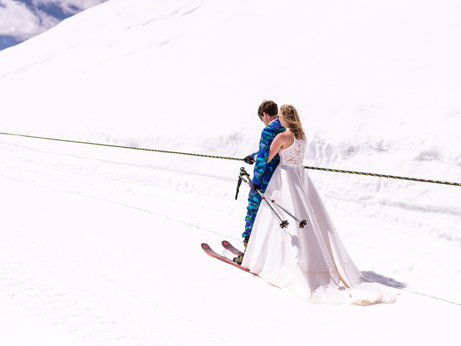 How Photographer @SkitheDay Captures Epic Ski Weddings - 5280