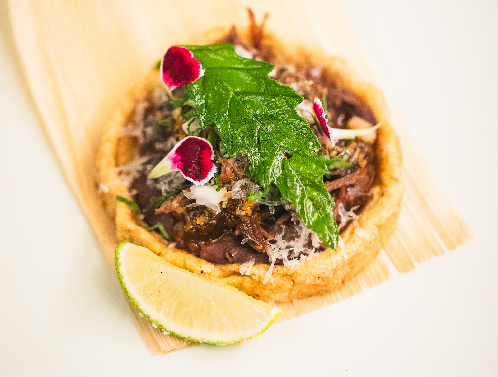The barbacoa de Lengua Sope at Xiquita