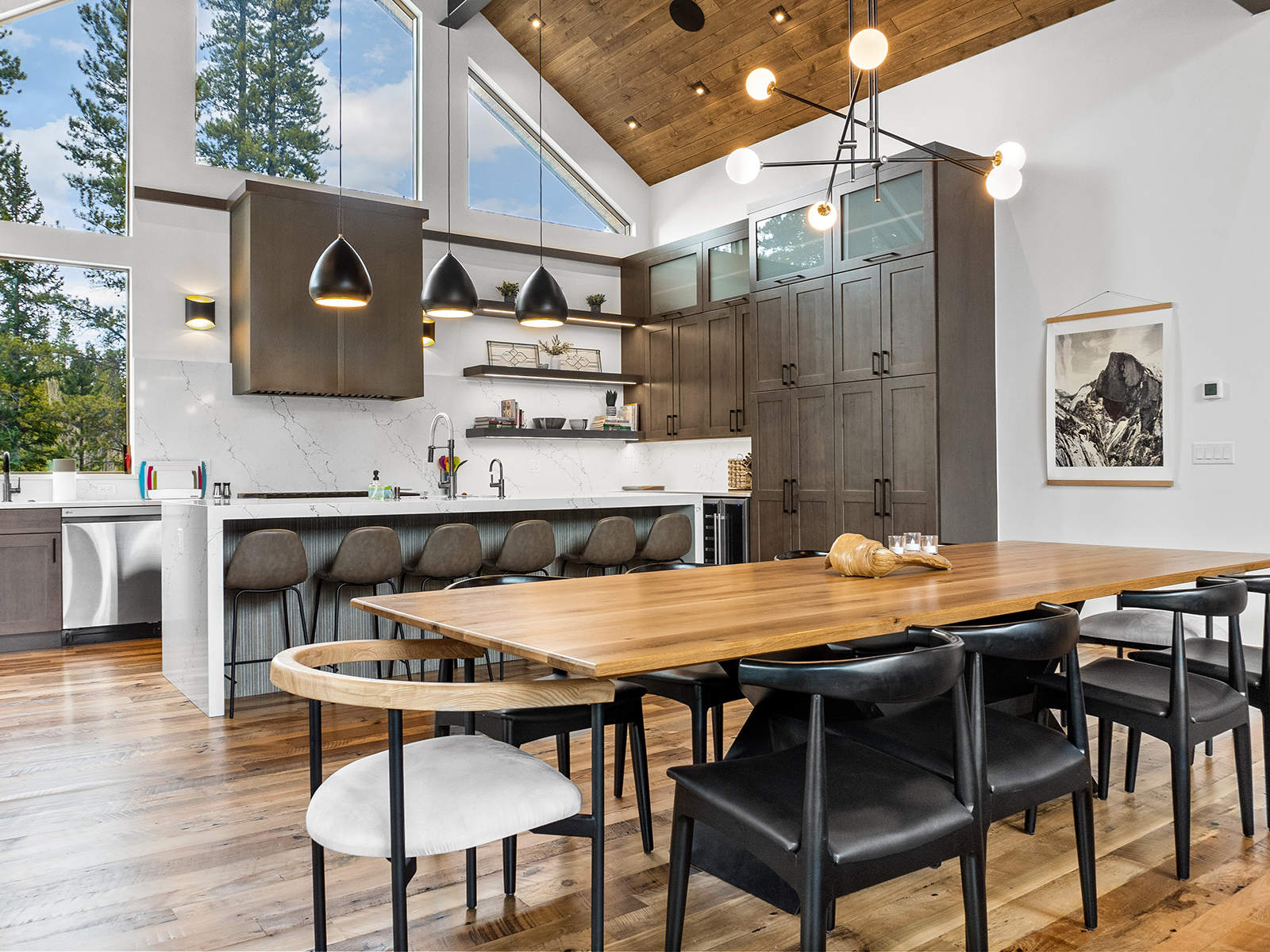 A large kitchen