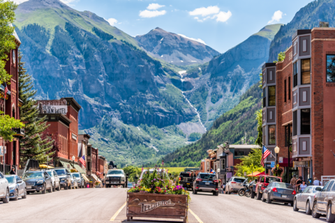 Telluride downtown street