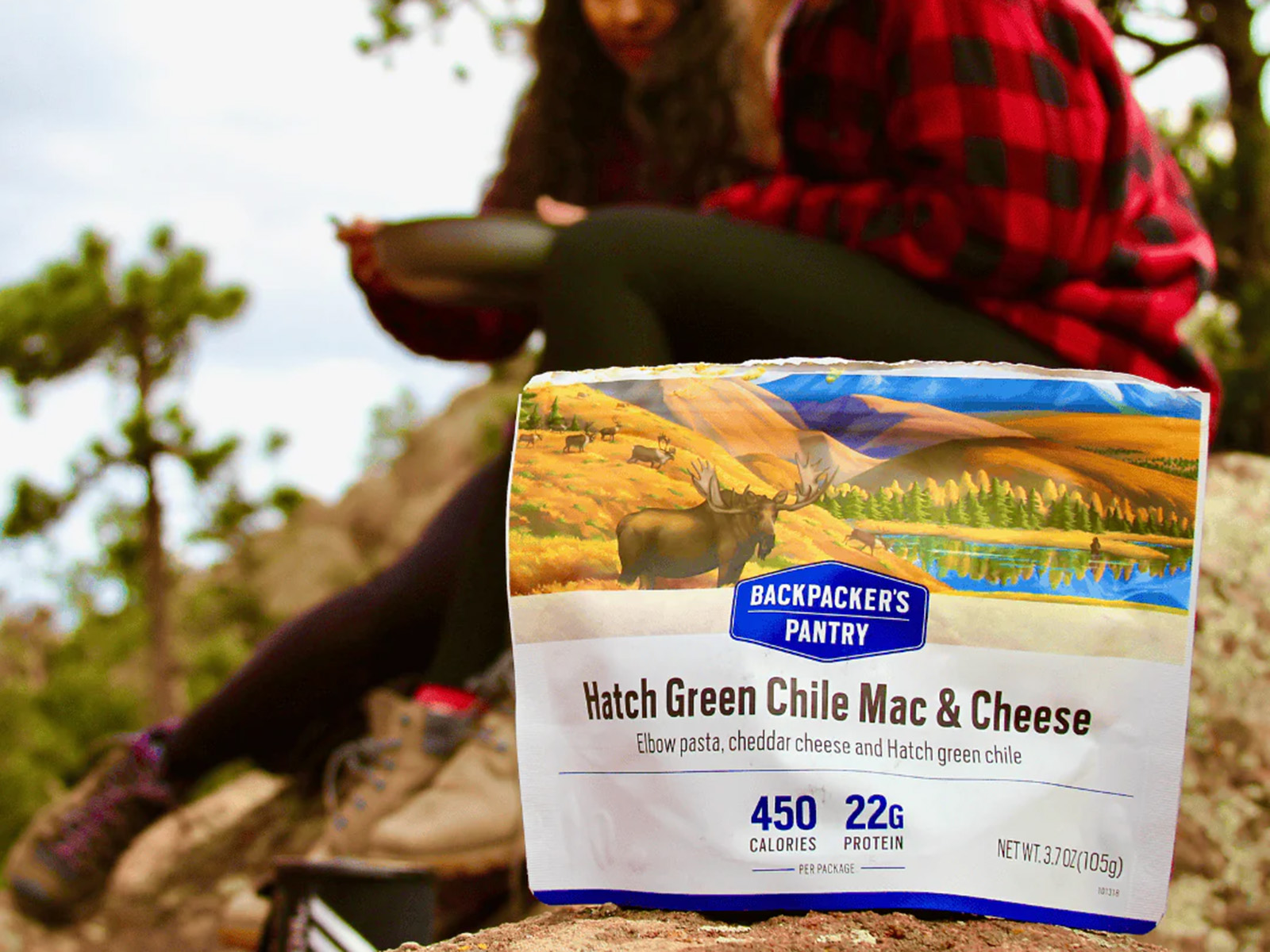 Hatch Green Chile Mac and Cheese prepackaged meal