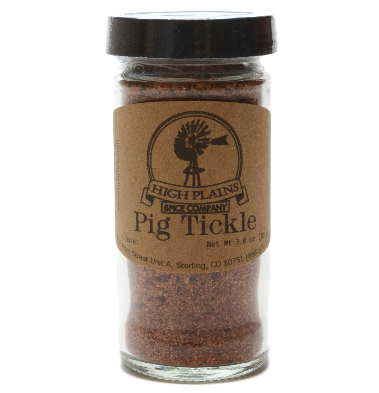 Jar of Pig Tickle seasoning