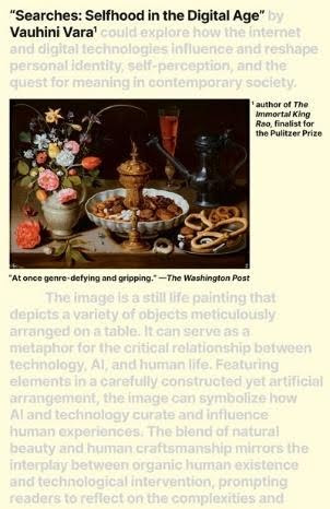 “Searches: Selfhood In the Digital Age” by Vauhini Vara