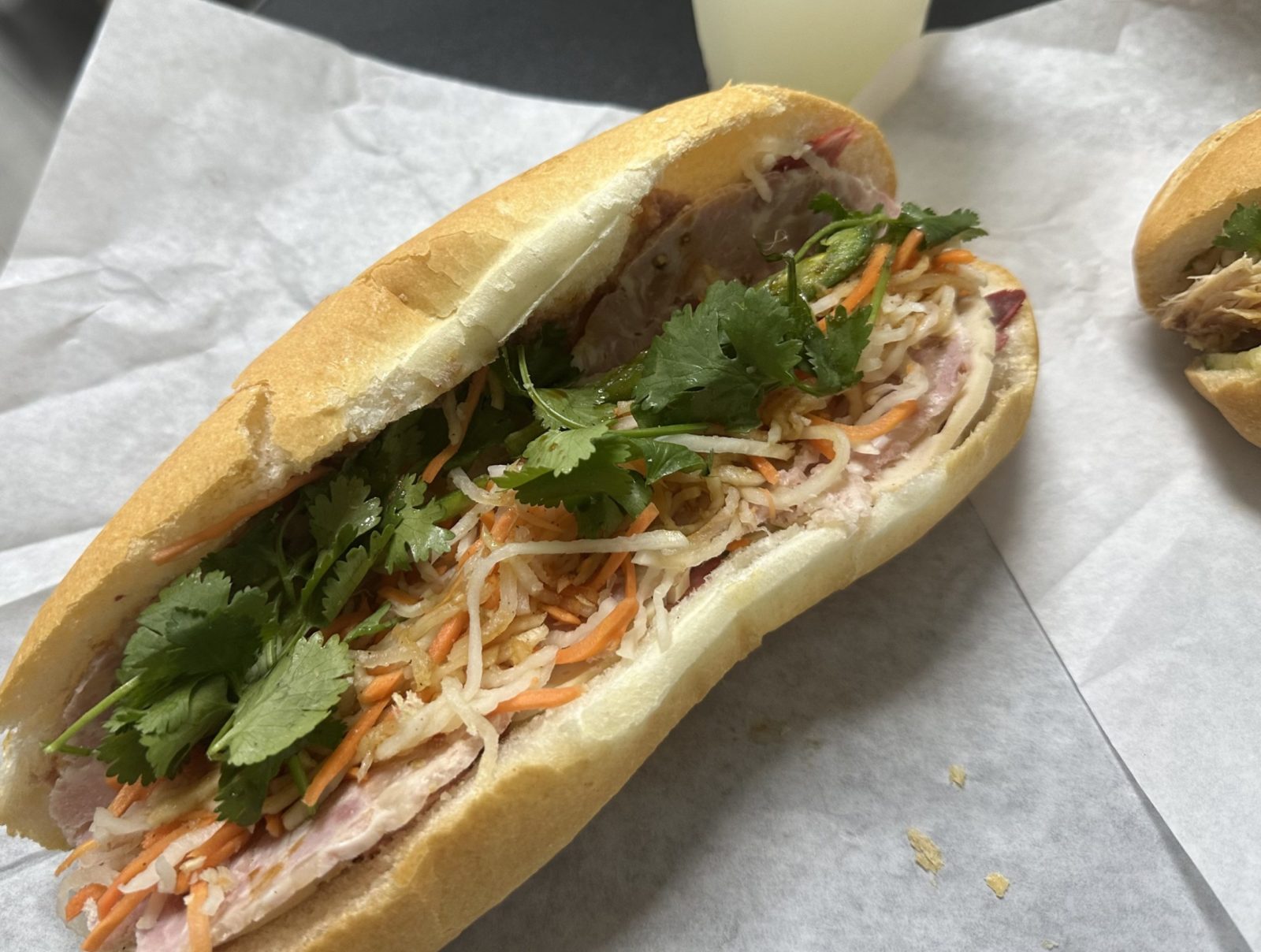 Ham bánh mì at Vinh Xuong Bakery.