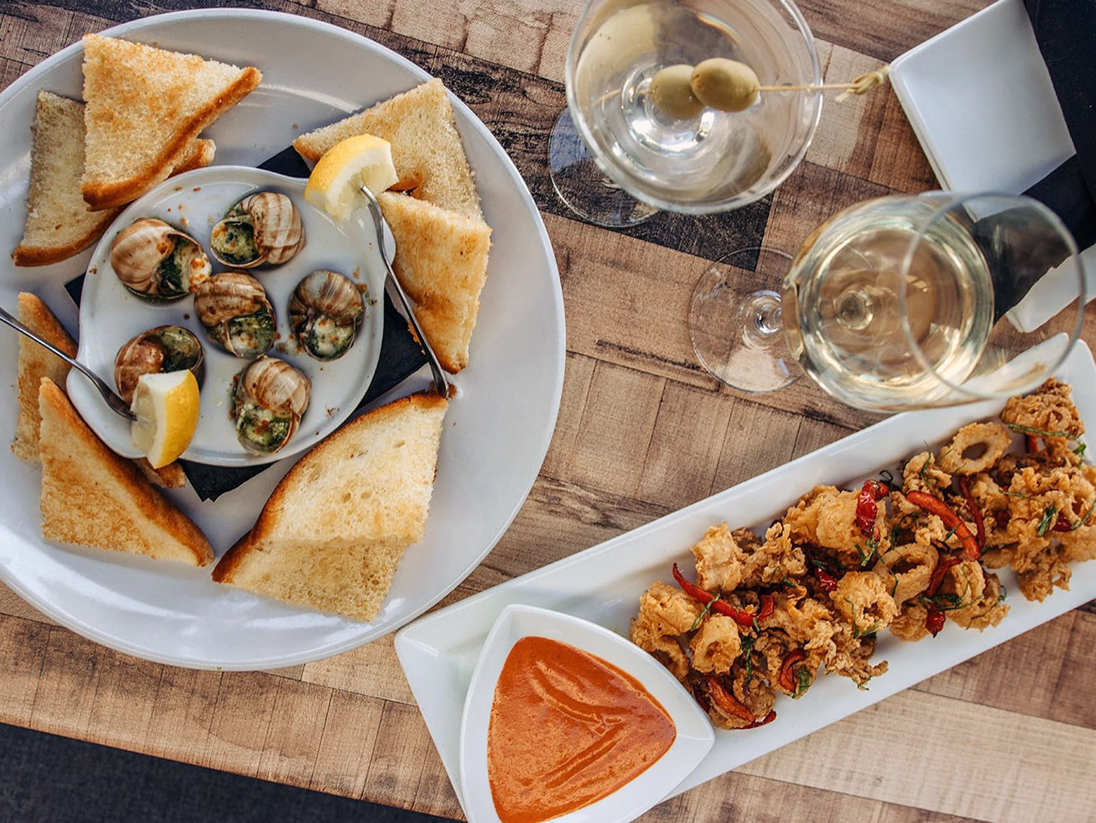 A spread at Bistro North