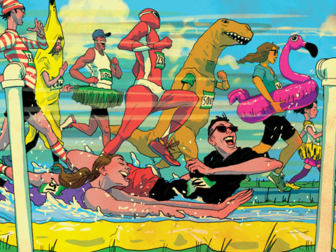 The True Story Behind the BolderBoulder Slip-and-Slide - 5280