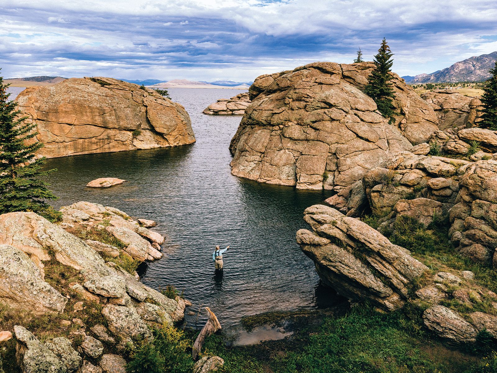 Eleven Mile Reservoir in Colorado