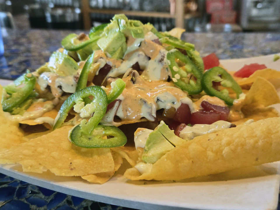 Ahi Poke Nachos at Big Mac & Little Lu’s Seafood Restaurant