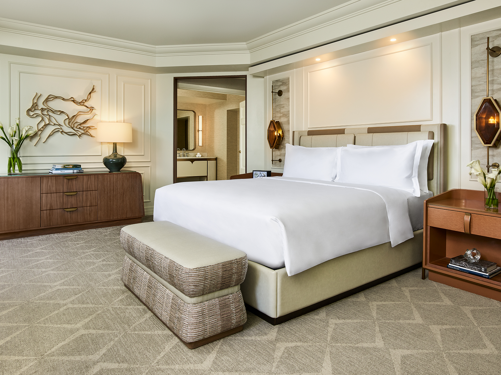A king room at the Ritz-Carlton, Denver