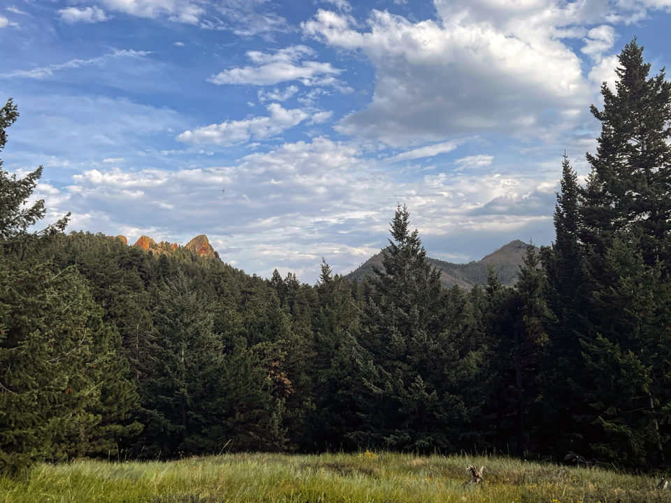 View from the Green Mountain West Ridge in Boulder