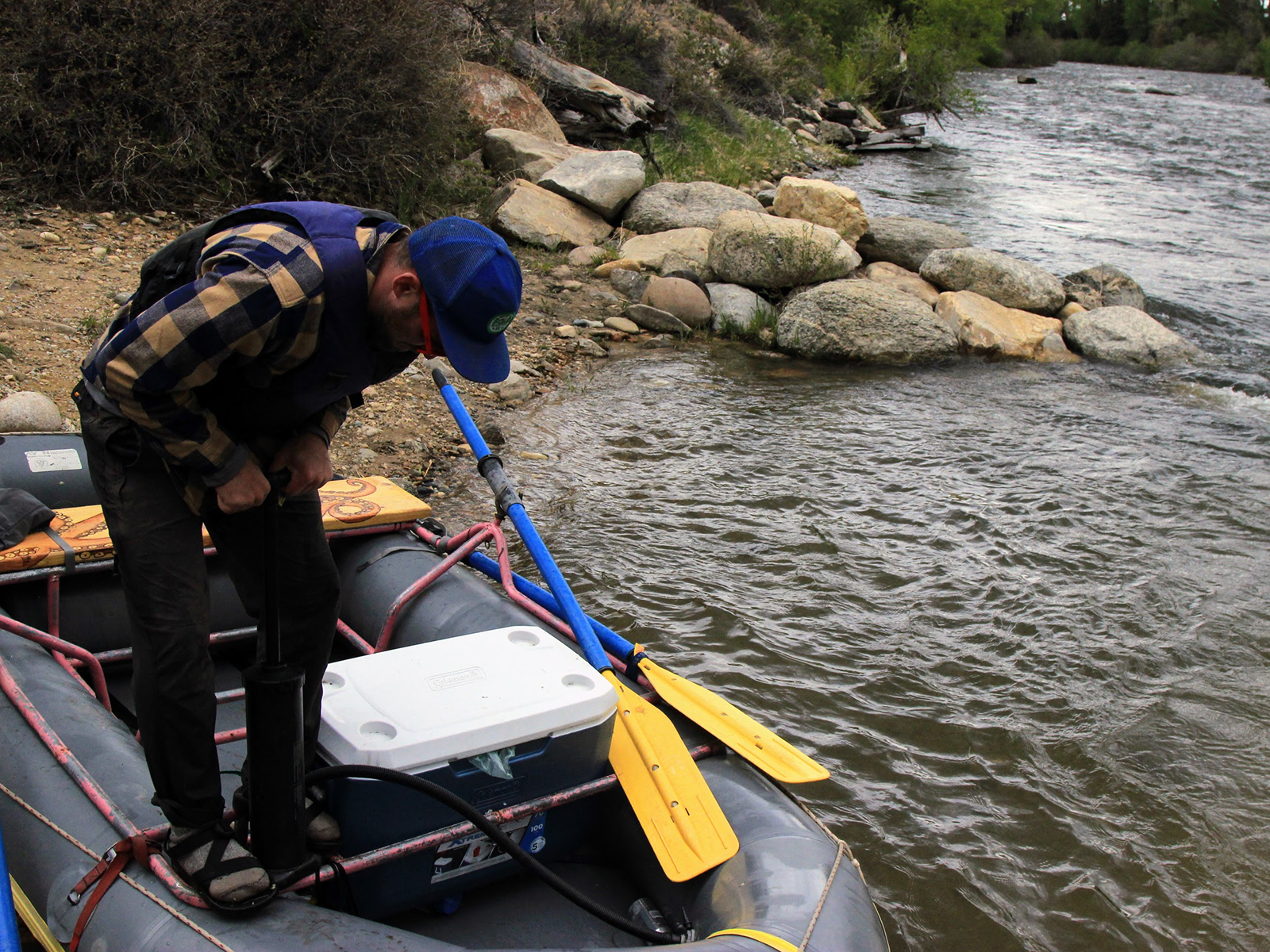 Rafting the Arkansas River, from Big Bend to Salida