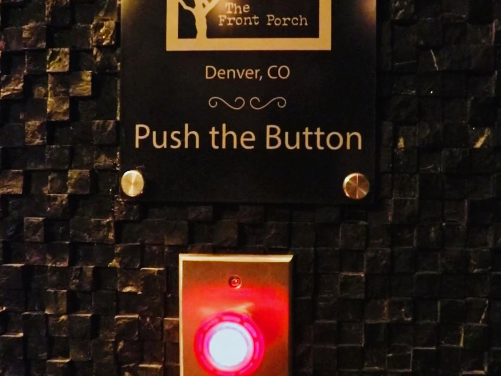 Push the rave button at Front Porch
