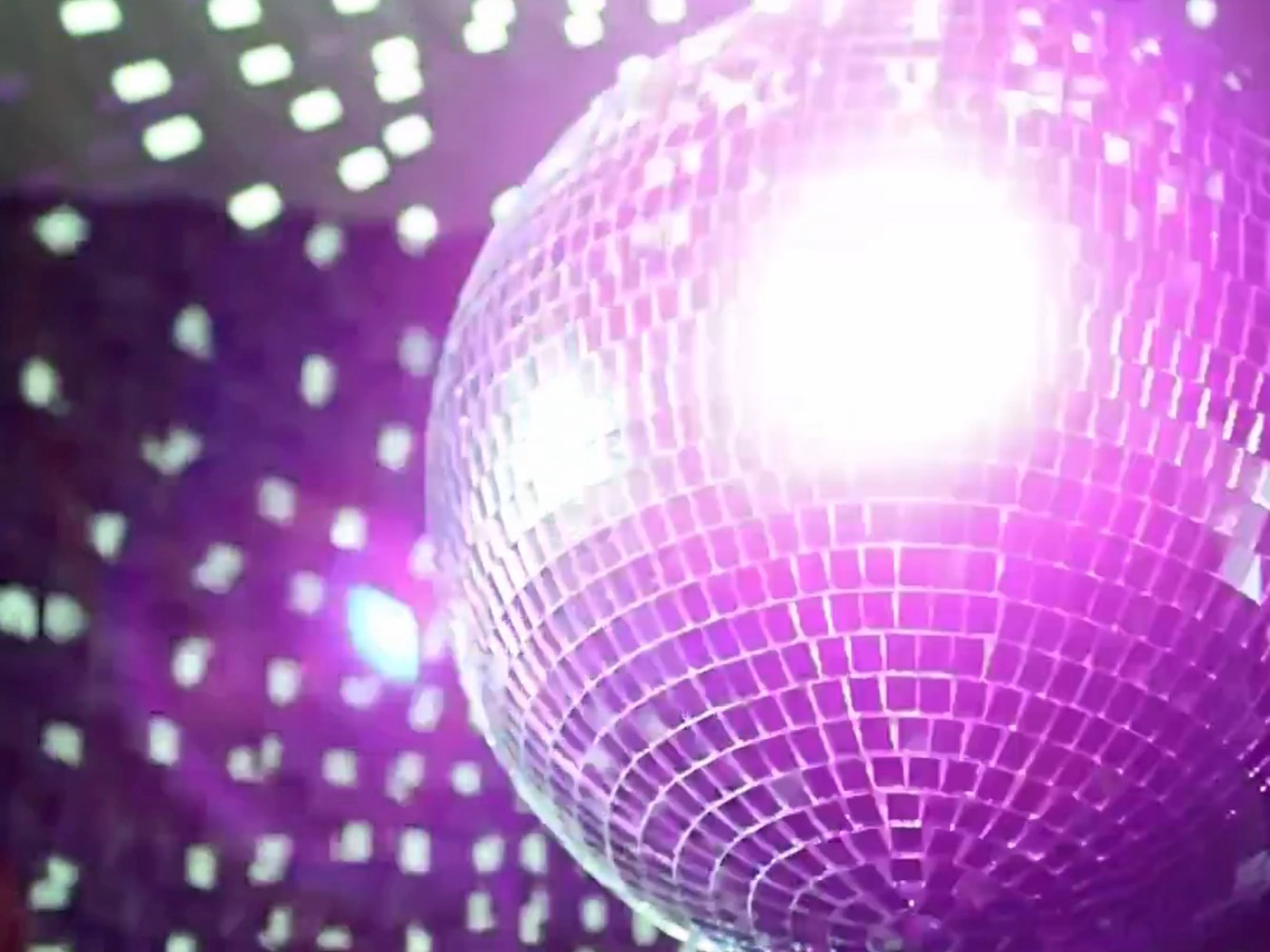 The disco ball at Front Porch