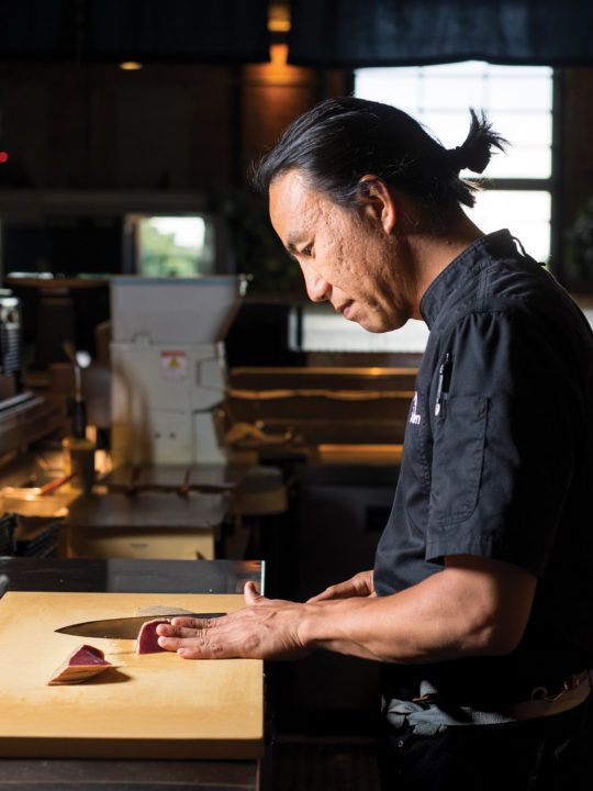 Temaki Den chef and owner Kenta Kamo